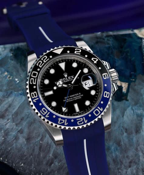 rolex gmt ii blau rot|rolex batman 116710.